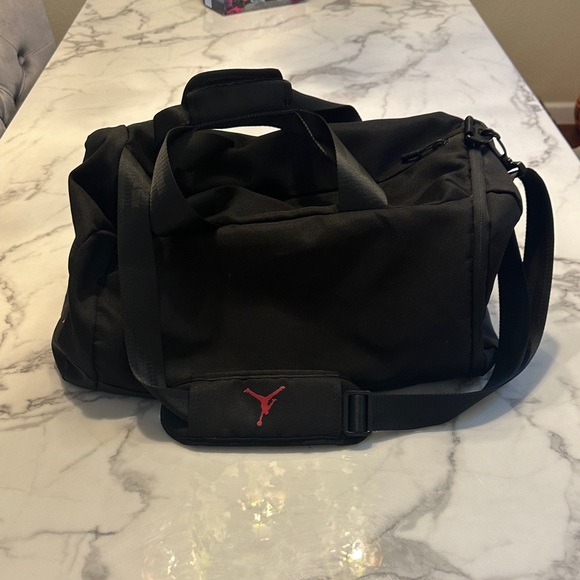 Jordan Black and Red Duffel Bag - Picture 8 of 14